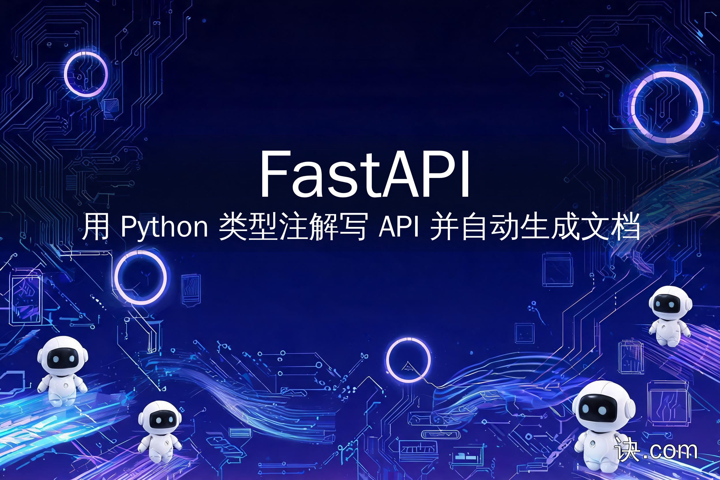 用 Python 类型注解写 API 并自动生成文档（FastAPI）