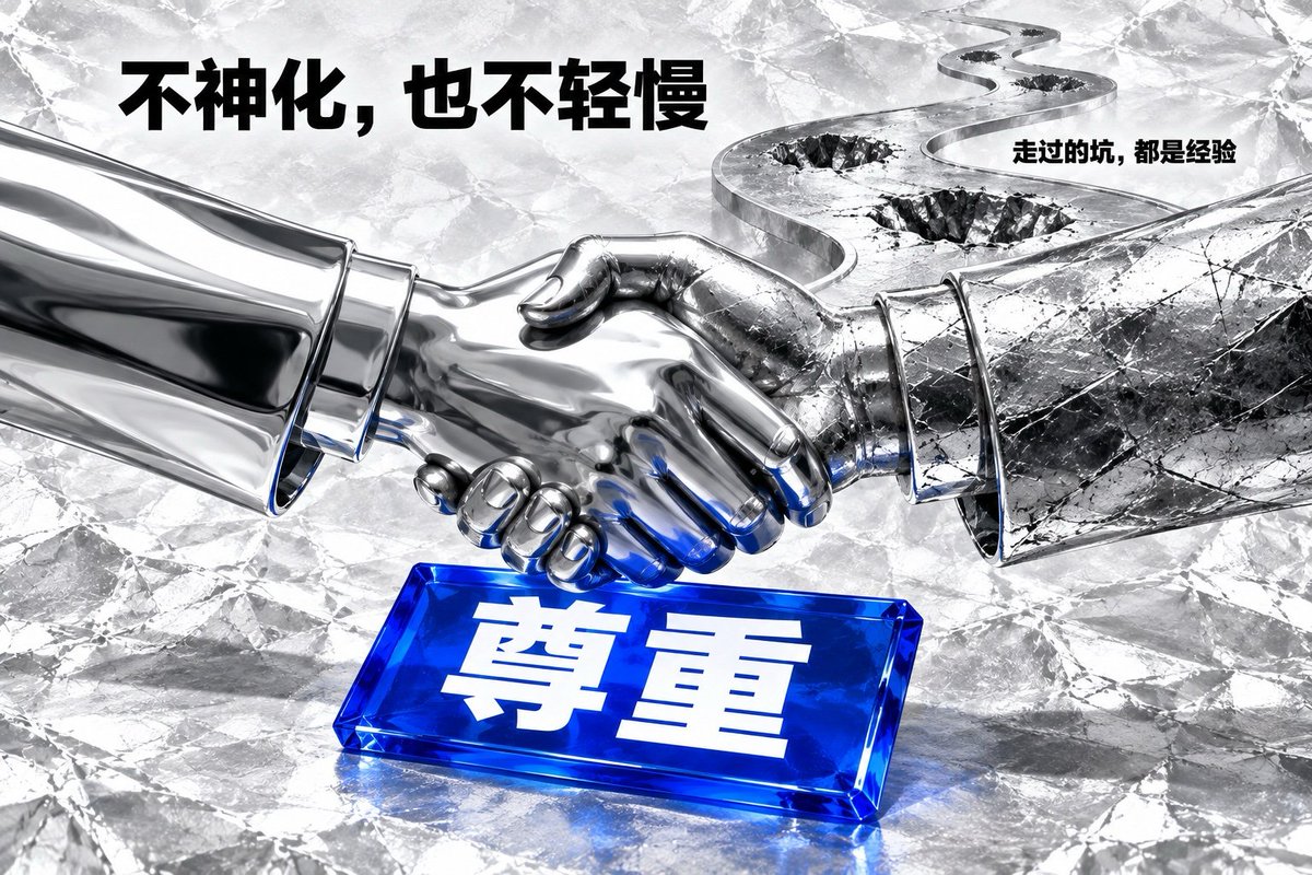 作者与前辈礼貌互动的相关截图