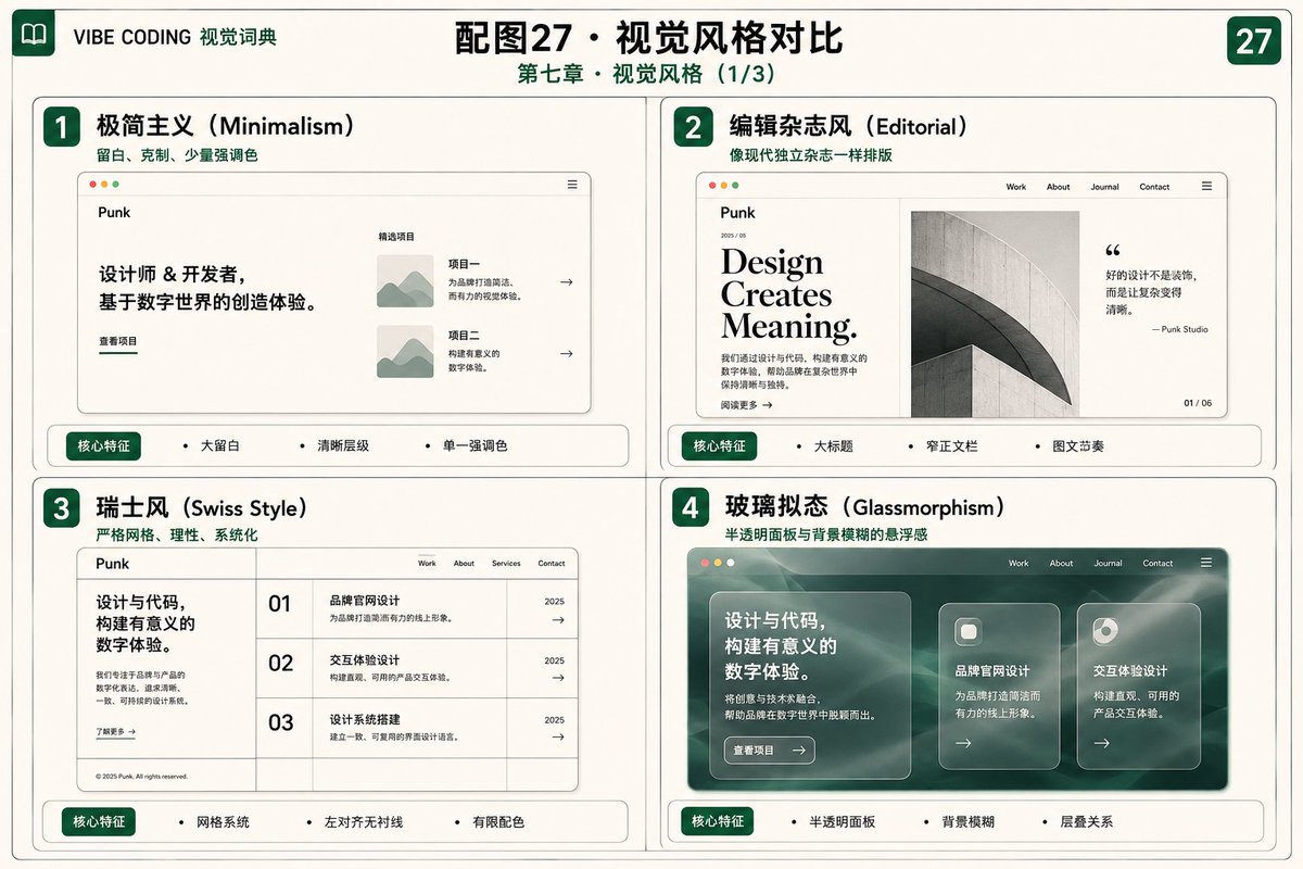 AI 工具首页玻璃拟态面板效果图