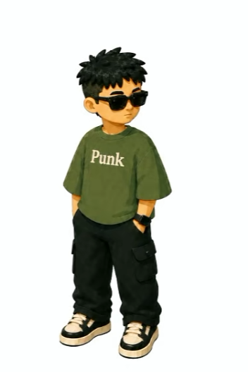 Punk 的 IP 形象参考图