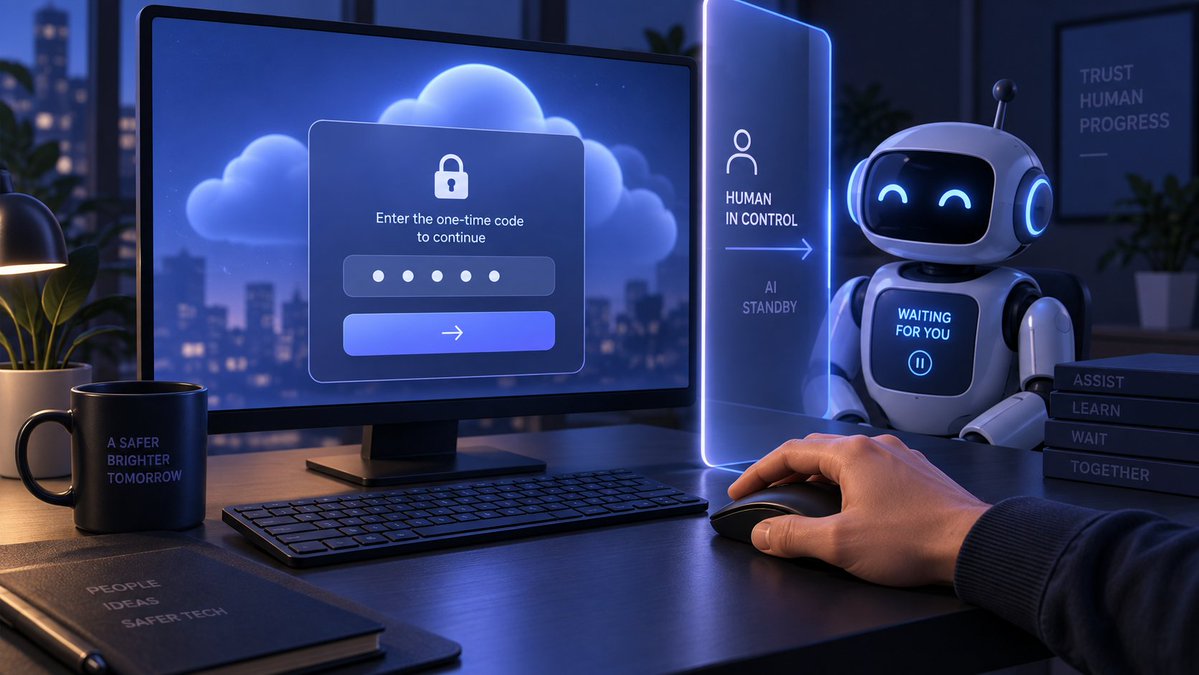Agent Computer 面板上的 Take Over 按钮及接管登录步骤