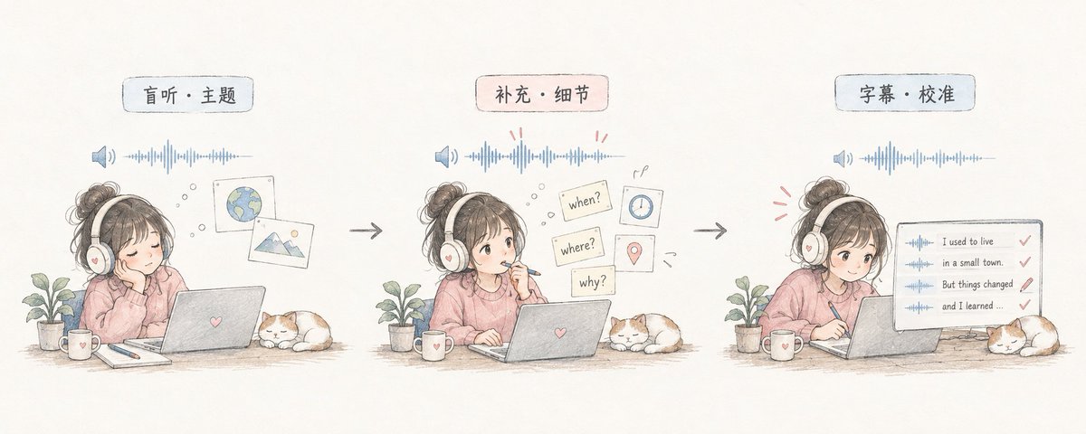 三遍测试法判断本命材料标准的示意图