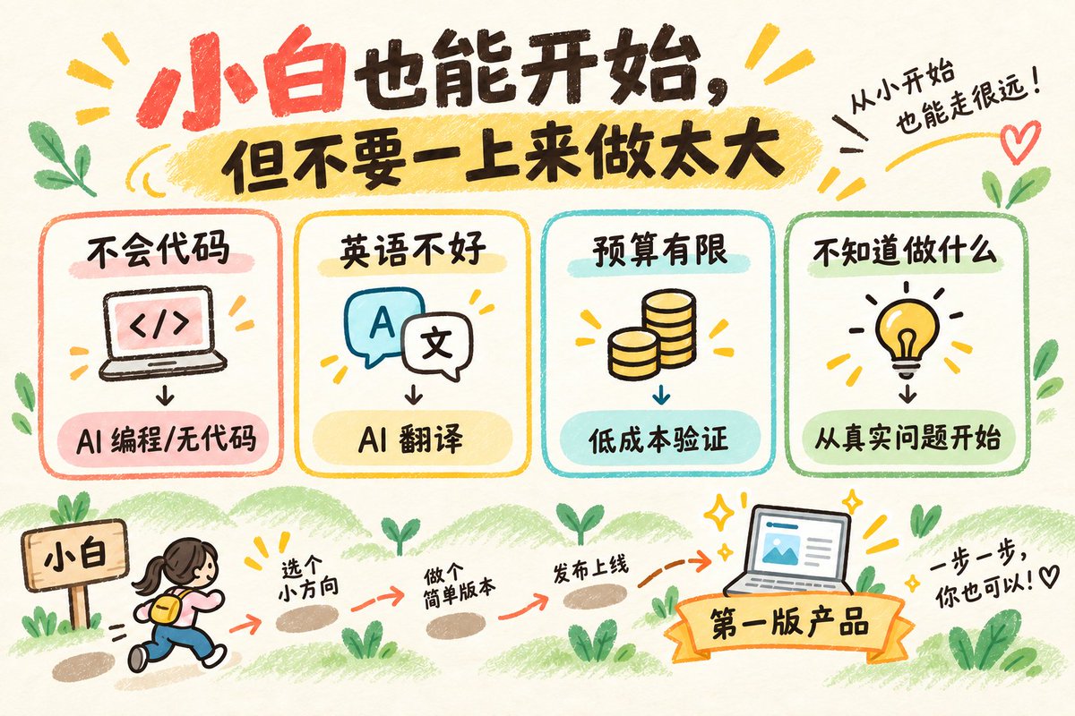 小白起步三件事配图