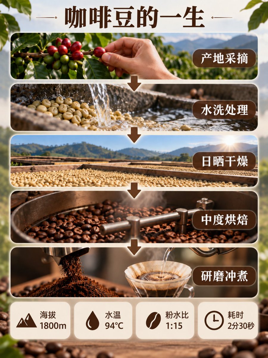 修改后的中文信息图:底部数据卡片中「水温 92°C」已改为「94°C」