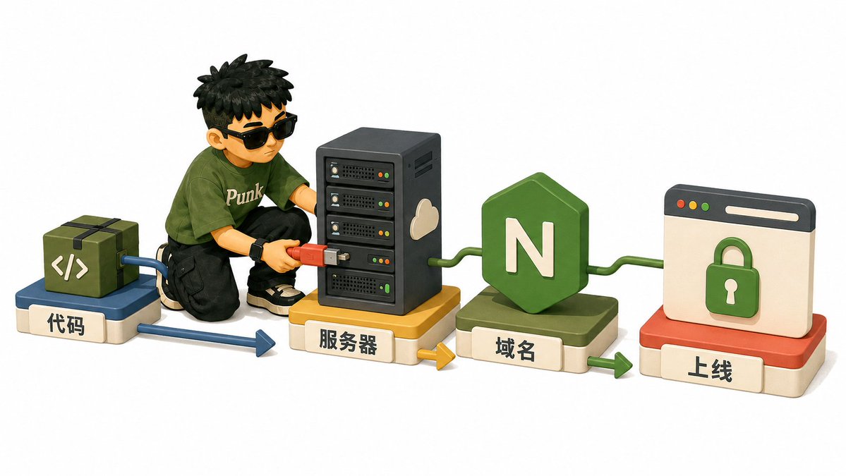 前端上线发布完整顺序示意图