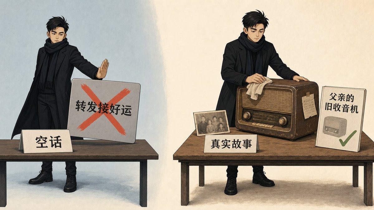 陪伴号真实素材积累示意,围绕家人、旧物件与日常动作
