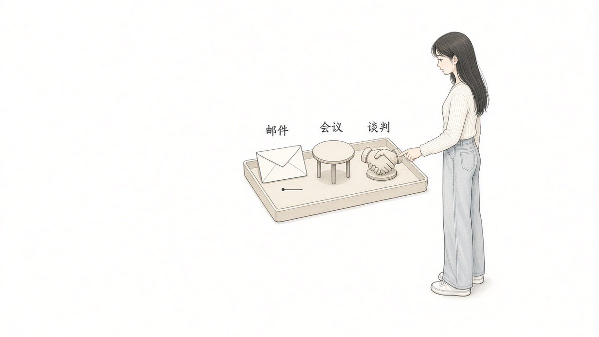豆包工作商务词汇表达簇复习界面