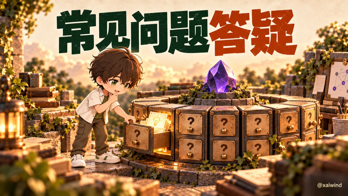 「问题答疑」小节配图,对应下方 Obsidian 收费、Notion 对比等提问