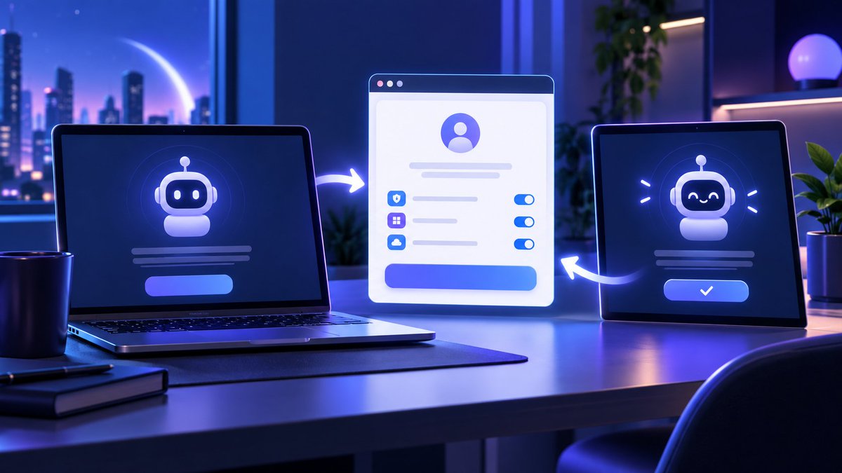 Grok Bot 客户端首次启动后的 Get started 引导界面