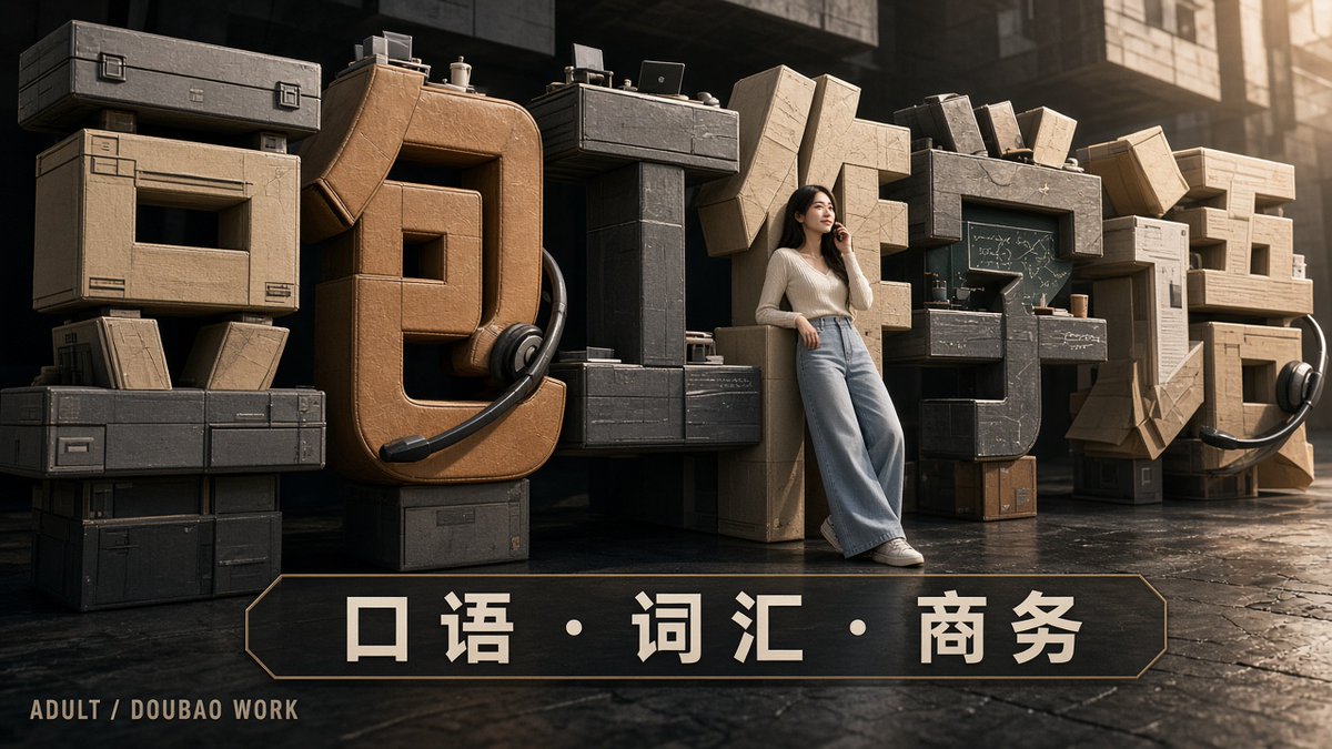 豆包工作学英语： 口语词汇商务英语实操指南