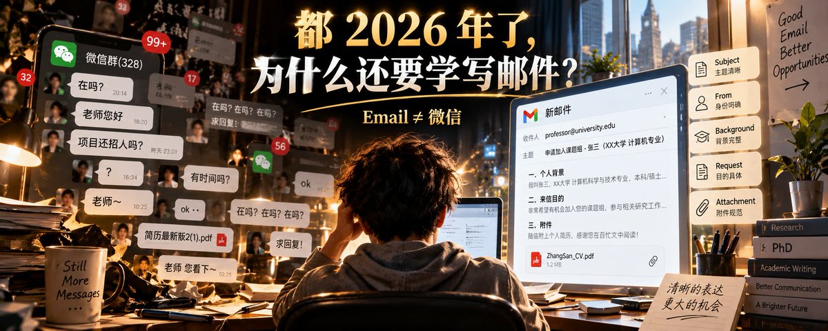 2026 年，为什么还要学会写邮件？