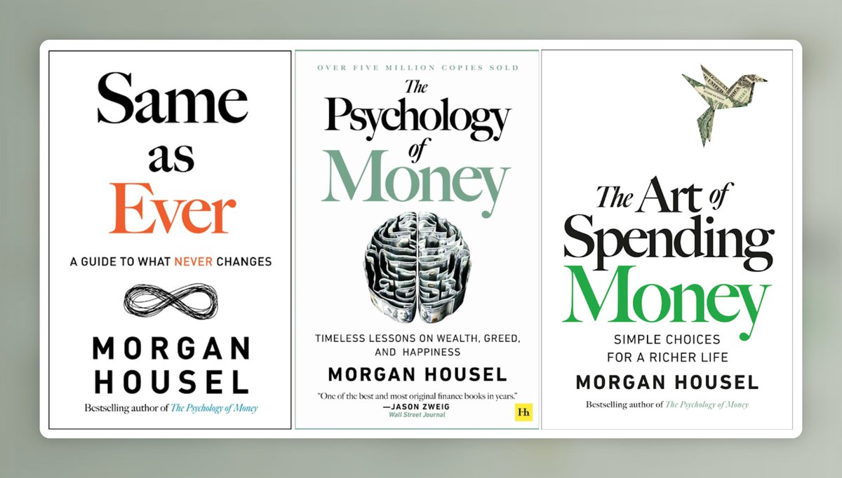Morgan Housel 新书《The Art of Spending Money》预售页面截图
