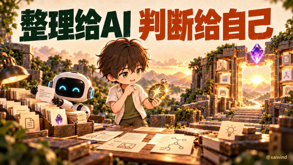 文章结尾配图,配合第二大脑与可核对的数这段收尾文字