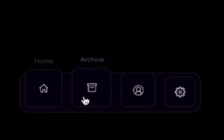 Dock 导航指针经过时图标缩放的官方预览画面