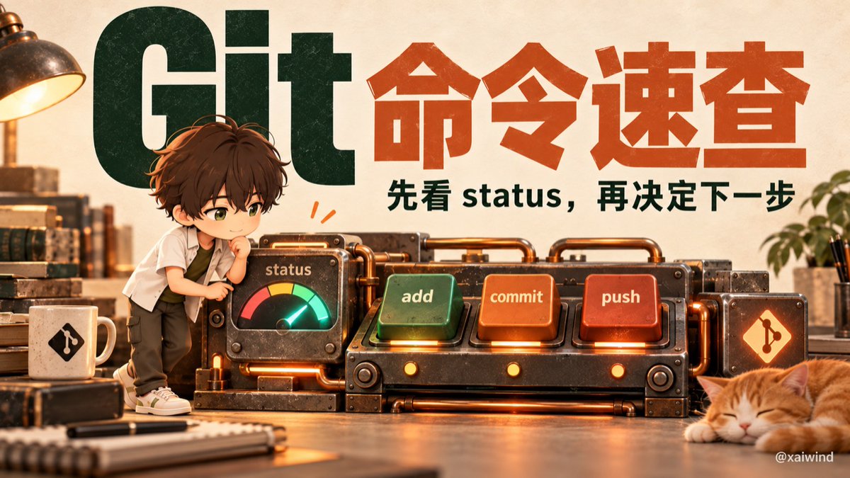 常用 Git 命令速查表