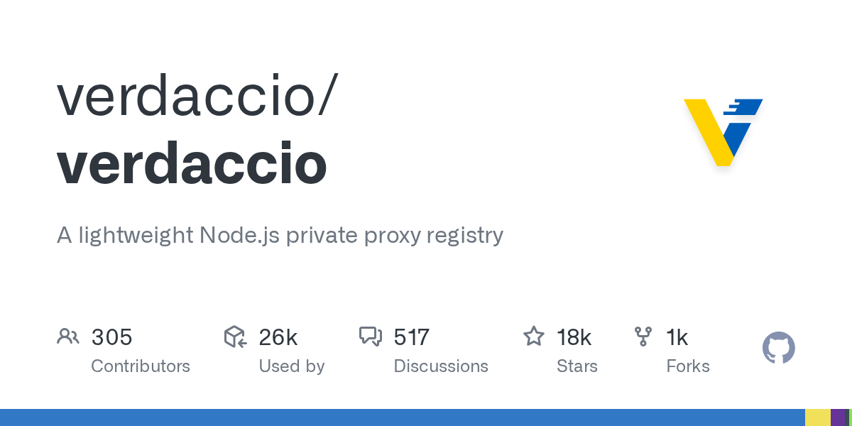 Verdaccio 私有 npm registry 的启动与包列表界面