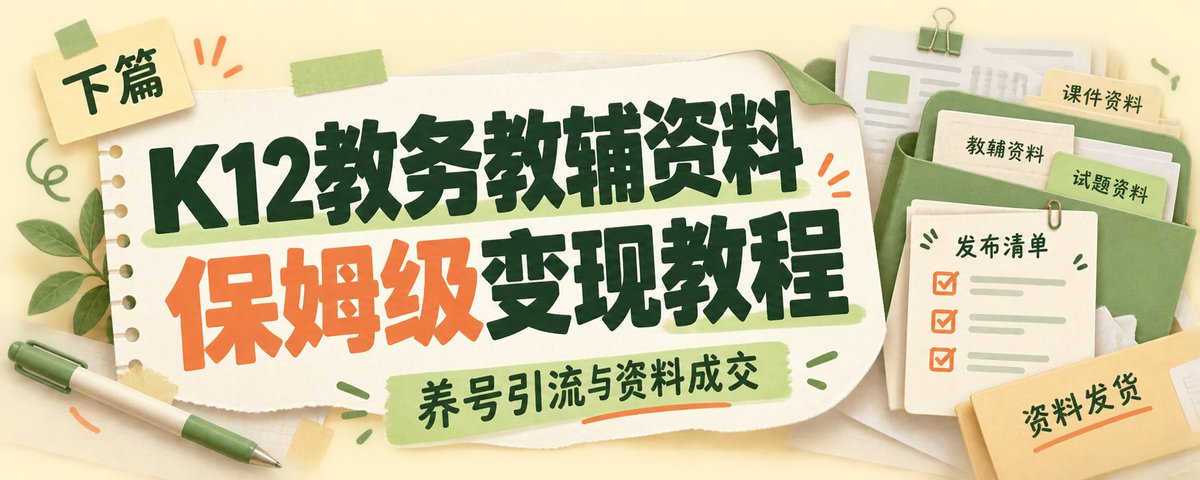 这门生意最后落在一件很具体的事上：老师看到资料，来问，你能把目录、价格和文件说清楚，收款后把