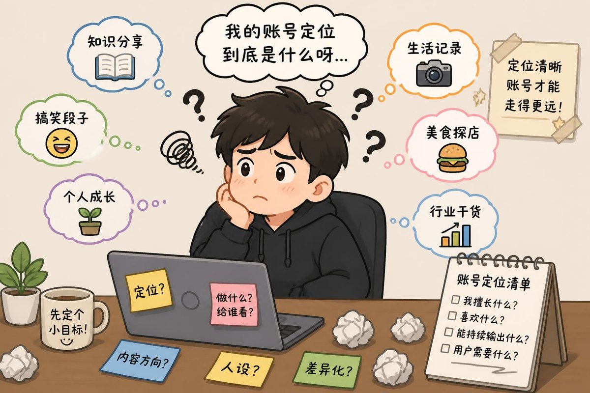 选题池与账号定位关系的开头说明图