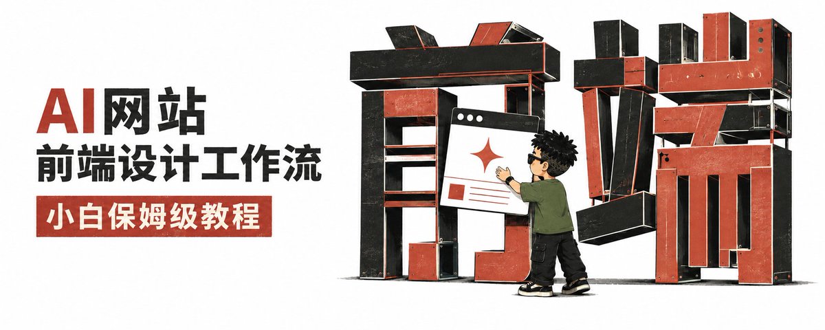 AI网站前端设计工作流:小白保姆级教程