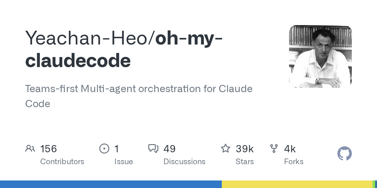 oh-my-claudecode 项目封面图